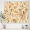 Designart - Copper Branches Composition - Lake House Premium Canvas Wall Art